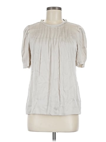Banana Republic Short Sleeve Silk Top (view 1)