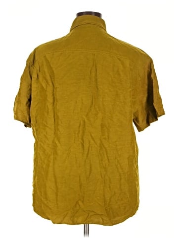 Donna Karan New York Short Sleeve Silk Top (view 2)