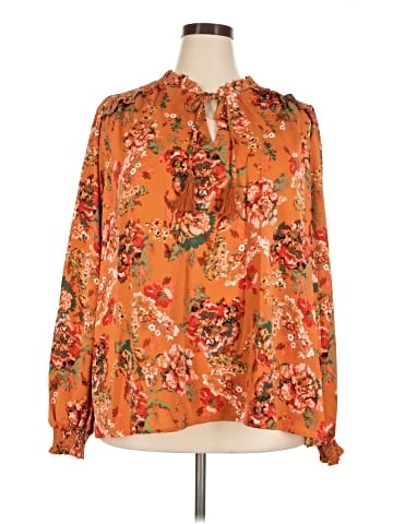 Umgee Long Sleeve Blouse (view 1)