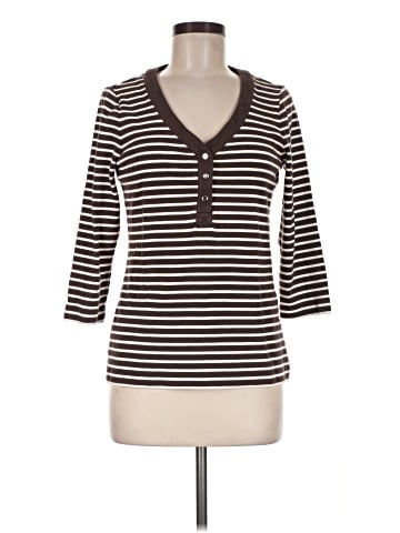 Chico's 3/4 Sleeve Henley (view 1)