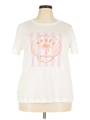 Ann Taylor LOFT Short Sleeve T-Shirt (view 1)