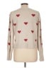 Splendid Hearts Tan Pullover Sweater Size L - photo 2