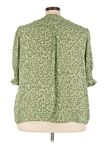 Jones & Co 3/4 Sleeve Blouse (view 2)