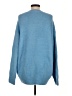 Zara Solid Blue Pullover Sweater Size S - photo 2