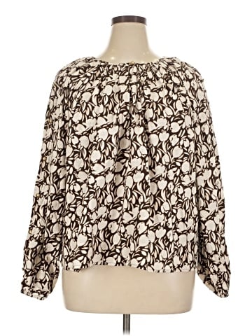 Ann Taylor LOFT Long Sleeve Blouse (view 1)