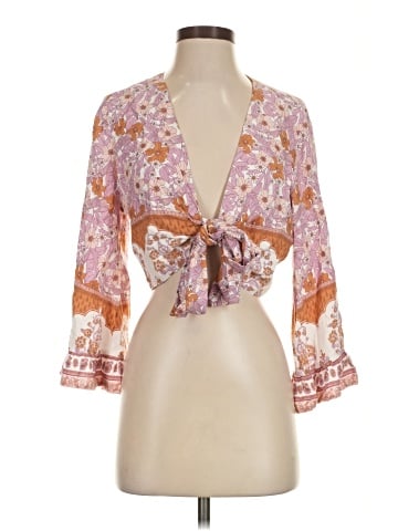 Altar'd State 3/4 Sleeve Blouse (view 1)