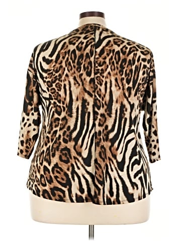 Roz & Ali 3/4 Sleeve Blouse (view 2)