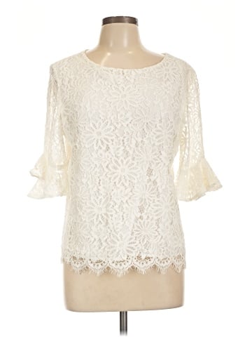 NANETTE Nanette Lepore 3/4 Sleeve Blouse (view 1)