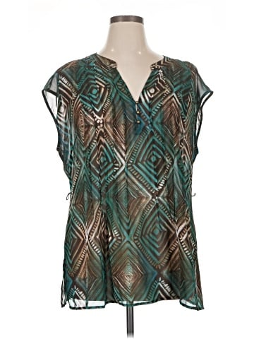Worthington Sleeveless Blouse (view 1)