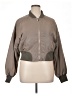 Zara 100% Polyester Color Block Tan Jacket Size XL - photo 1