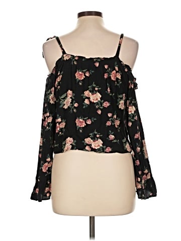 American Eagle Outfitters 3/4 Sleeve Blouse (view 2)