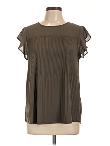 Adrianna Papell Short Sleeve Blouse (view 1)