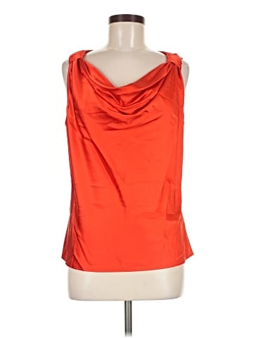 St. John Sleeveless Silk Top (view 1)