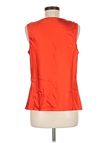 St. John Sleeveless Silk Top (view 2)