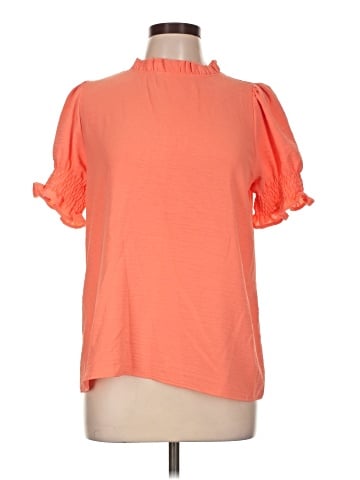 Les Amis Short Sleeve Blouse (view 1)