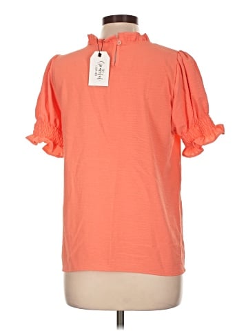Les Amis Short Sleeve Blouse (view 2)