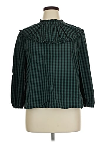 Draper James RSVP 3/4 Sleeve Blouse (view 1)