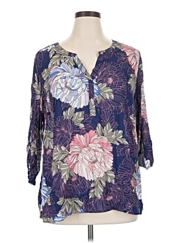 Daniel Rainn 3/4 Sleeve Blouse (view 1)