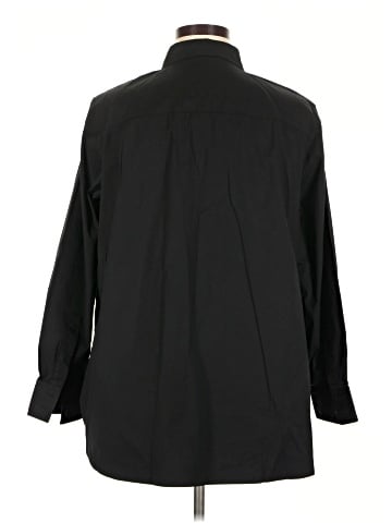 Lafayette 148 New York Long Sleeve Button-Down Shirt (view 2)