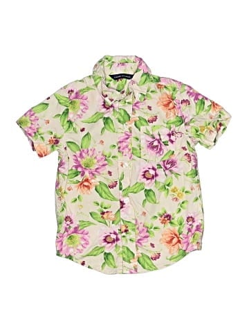 Janie and Jack Short Sleeve Button-Down Shirt (view 1)