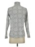 Lands' End 100% Polyester Paisley Silver Pullover Sweater Size XS - photo 2