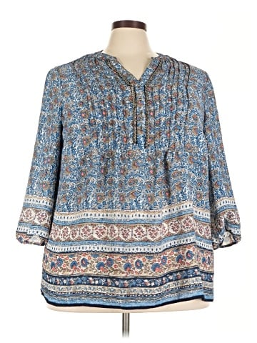 Westport 1962 3/4 Sleeve Blouse (view 1)
