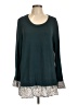 Suzanne Betro Teal Pullover Sweater Size L - photo 1