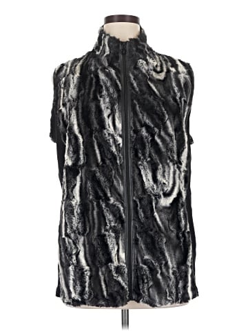 Susan Graver Faux Fur Vest (view 1)