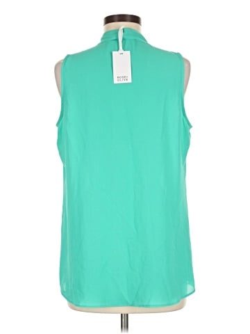 Rose + Olive Sleeveless Blouse (view 2)