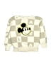 Disney Checkered-gingham Ivory Pullover Sweater 12-18 MO / 18 MO - photo 1