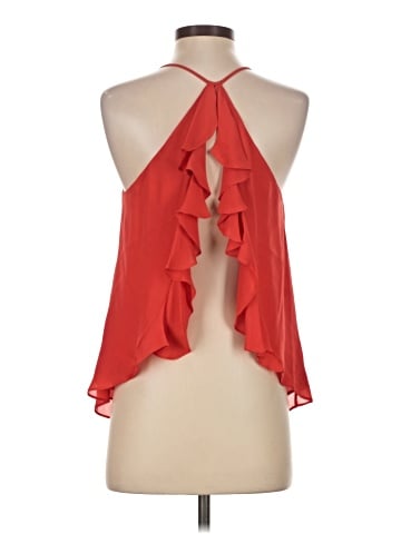 Haute Hippie Sleeveless Silk Top (view 2)