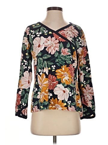 Garnet Hill Long Sleeve Blouse (view 1)