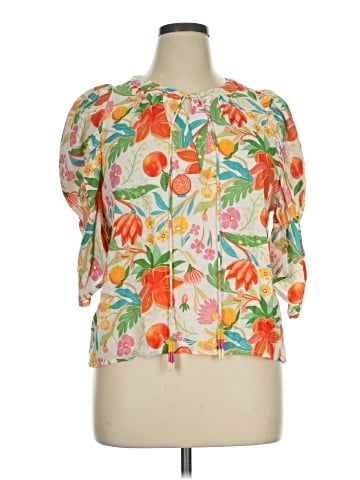 C&C California Short Sleeve Blouse (view 1)