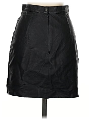 American Apparel Faux Leather Skirt (view 2)