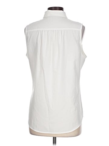 Elizabeth & Clarke Sleeveless Button-Down Shirt (view 2)