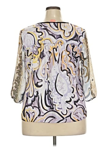 Assorted Brands 3/4 Sleeve Blouse (view 2)