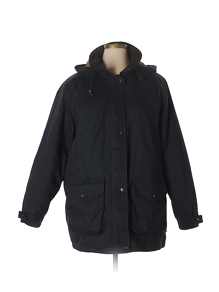 Pacific Trail Solid Navy Blue Coat Size 1X (Plus) - 74% off | thredUP