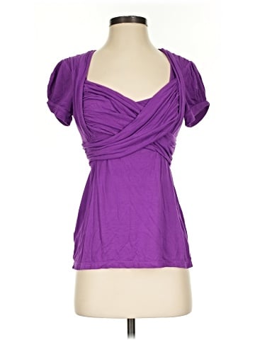 BCBGMAXAZRIA Short Sleeve Top (view 1)