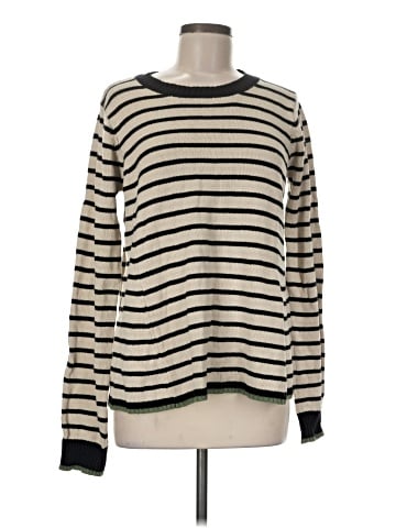 Hem & Thread Pullover Sweater (view 1)