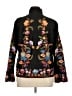 Anu 100% Silk Print Black Jacket Size XL - photo 2