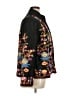 Anu 100% Silk Print Black Jacket Size XL - photo 4