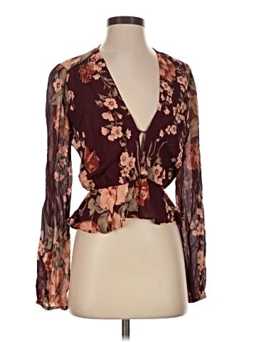 Reformation 3/4 Sleeve Blouse (view 1)