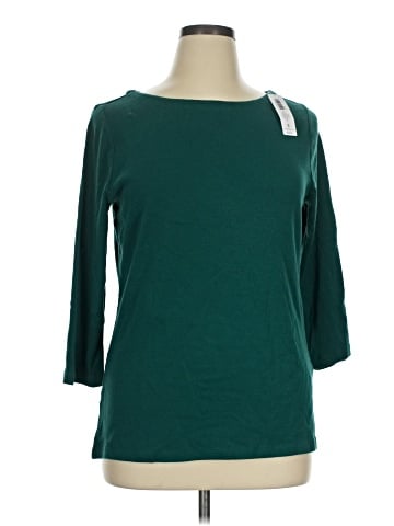 Chico's 3/4 Sleeve T-Shirt (view 1)