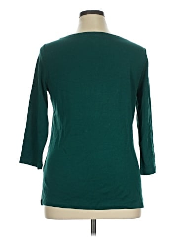 Chico's 3/4 Sleeve T-Shirt (view 2)