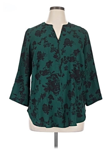 41Hawthorn 3/4 Sleeve Blouse (view 1)