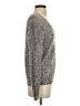 Equipment Animal Print Gray Pullover Sweater Size S - photo 4