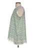 Max Studio 100% Polyester Green Sleeveless Blouse Size S - photo 5