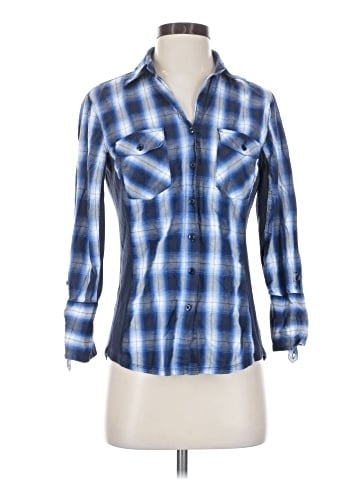 Zac & Rachel 3/4 Sleeve Button-Down Shirt (view 1)