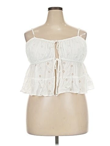 American Eagle Outfitters Sleeveless Blouse (view 1)