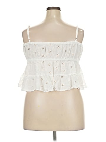 American Eagle Outfitters Sleeveless Blouse (view 2)